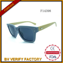 F14398 Chine fabricant bambou armes lunettes de soleil, FDA